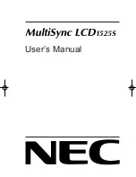 Preview for 33 page of NEC LA-1531JMW User Manual