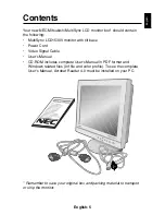 Preview for 6 page of NEC LA-15R01 User Manual