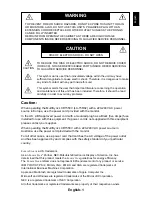 Preview for 2 page of NEC LA-15R02 User Manual