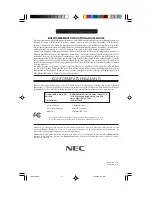Preview for 71 page of NEC LA-18S02 User Manual