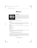 Preview for 2 page of NEC LC15m User Manual