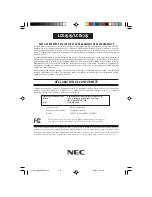 Preview for 39 page of NEC LCD15151715 User Manual
