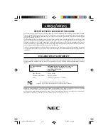 Preview for 40 page of NEC LCD15151715 User Manual