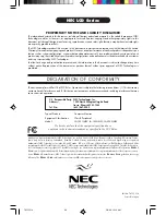 Preview for 68 page of NEC LCD1520T User Manual
