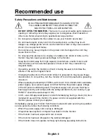 Preview for 16 page of NEC LCD1525M - MultiSync - 15" LCD Monitor User Manual