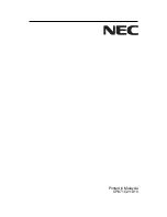 Preview for 121 page of NEC LCD1525M - MultiSync - 15" LCD Monitor User Manual