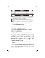 Preview for 3 page of NEC LCD1560M - MultiSync - 15" LCD Monitor User Manual