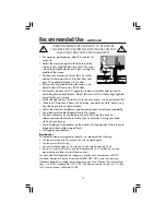 Preview for 14 page of NEC LCD1560M - MultiSync - 15" LCD Monitor User Manual