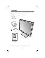 Preview for 4 page of NEC LCD1560V - MultiSync - 15" LCD Monitor User Manual