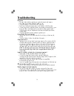 Preview for 16 page of NEC LCD1560V - MultiSync - 15" LCD Monitor User Manual