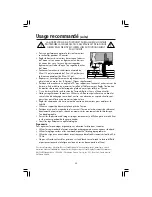 Preview for 35 page of NEC LCD1560V - MultiSync - 15" LCD Monitor User Manual