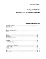 Preview for 31 page of NEC LCD1700V - MultiSync - 17" LCD Monitor User Manual