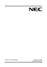 Preview for 88 page of NEC LCD1711M User Manual