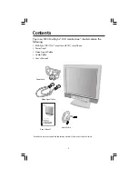 Preview for 4 page of NEC LCD1720M - MultiSync - 17" LCD Monitor User Manual