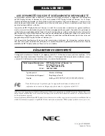 Preview for 47 page of NEC LCD175VX - MultiSync - 17" LCD Monitor User Manual