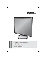 Preview for 1 page of NEC LCD1770NX-BK(A) User Manual