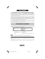 Preview for 54 page of NEC LCD1770V - MultiSync - 17" LCD Monitor User Manual