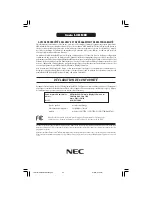 Предварительный просмотр 54 страницы NEC LCD1770V - MultiSync - 17" LCD Monitor User Manual