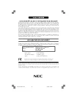 Preview for 51 page of NEC LCD1770VX - MultiSync - 17" LCD Monitor User Manual