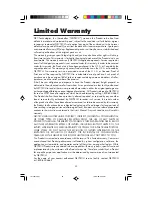 Preview for 22 page of NEC LCD1810 - MultiSync - 18.1" LCD Monitor User Manual