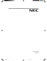 Preview for 60 page of NEC LCD1880SX - MultiSync - 18.1" LCD Monitor Quick Start Manual
