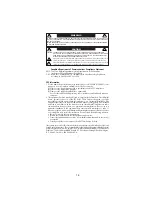 Preview for 6 page of NEC LCD1920NX BK - MultiSync - 19" LCD Monitor User And Service Manual