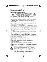 Preview for 12 page of NEC LCD1920NX BK - MultiSync - 19" LCD Monitor User Manual