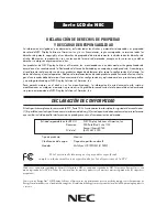 Preview for 80 page of NEC LCD195NXM - MultiSync - 19" LCD Monitor User Manual