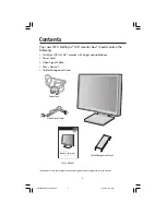 Preview for 4 page of NEC LCD1960NXI - MultiSync - 19" LCD Monitor User Manual