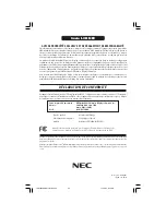 Preview for 44 page of NEC LCD1960NXI - MultiSync - 19" LCD Monitor User Manual