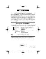 Preview for 48 page of NEC LCD1970GX-BK - MultiSync - 19" LCD Monitor User Manual