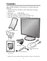 Preview for 4 page of NEC LCD1970NX-BK - MultiSync - 19" LCD Monitor User Manual