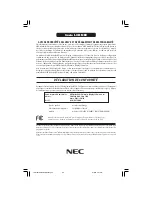 Preview for 50 page of NEC LCD1970V-BK - MultiSync - 19" LCD Monitor User Manual