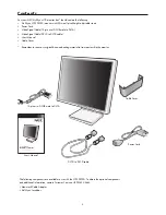 Preview for 4 page of NEC LCD1980FXI-BK User Manual