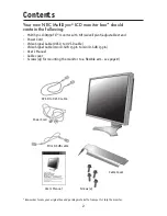 Preview for 4 page of NEC LCD1990FX A User Manual