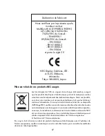 Preview for 69 page of NEC LCD1990FX A User Manual