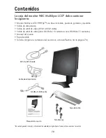 Preview for 72 page of NEC LCD1990FXP-BK - MultiSync - 19" LCD Monitor User Manual