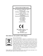 Предварительный просмотр 104 страницы NEC LCD1990FXP-BK - MultiSync - 19" LCD Monitor User Manual