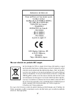 Preview for 69 page of NEC LCD1990FXTM User Manual