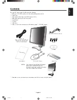 Preview for 7 page of NEC LCD1990SX - MultiSync - 19" LCD Monitor User Manual