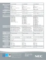 Preview for 2 page of NEC LCD19WMGX - AccuSync - 19" LCD Monitor Brochure & Specs