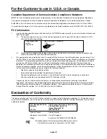Preview for 3 page of NEC LCD19WMGX - AccuSync - 19" LCD Monitor User Manual