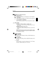 Preview for 21 page of NEC LCD2010 - MultiSync - 20.1" LCD Monitor Product Manual