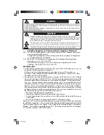 Preview for 3 page of NEC LCD2010X-T - MultiSync - 20.1" LCD Monitor User Manual