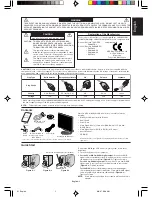 Preview for 5 page of NEC LCD205WXM - MultiSync - 20" LCD Monitor User Manual