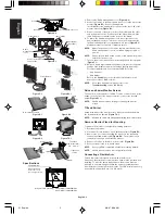 Preview for 6 page of NEC LCD205WXM - MultiSync - 20" LCD Monitor User Manual
