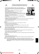 Preview for 99 page of NEC LCD2070NX - MultiSync - 20" LCD Monitor User Manual