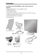 Preview for 62 page of NEC LCD2070VX - MultiSync - 20" LCD Monitor User Manual