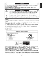 Preview for 3 page of NEC LCD2070WNX - MultiSync - 20.1" LCD Monitor User Manual