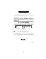 Preview for 29 page of NEC LCD2080UX - MultiSync - 20.1" LCD Monitor Service Manual